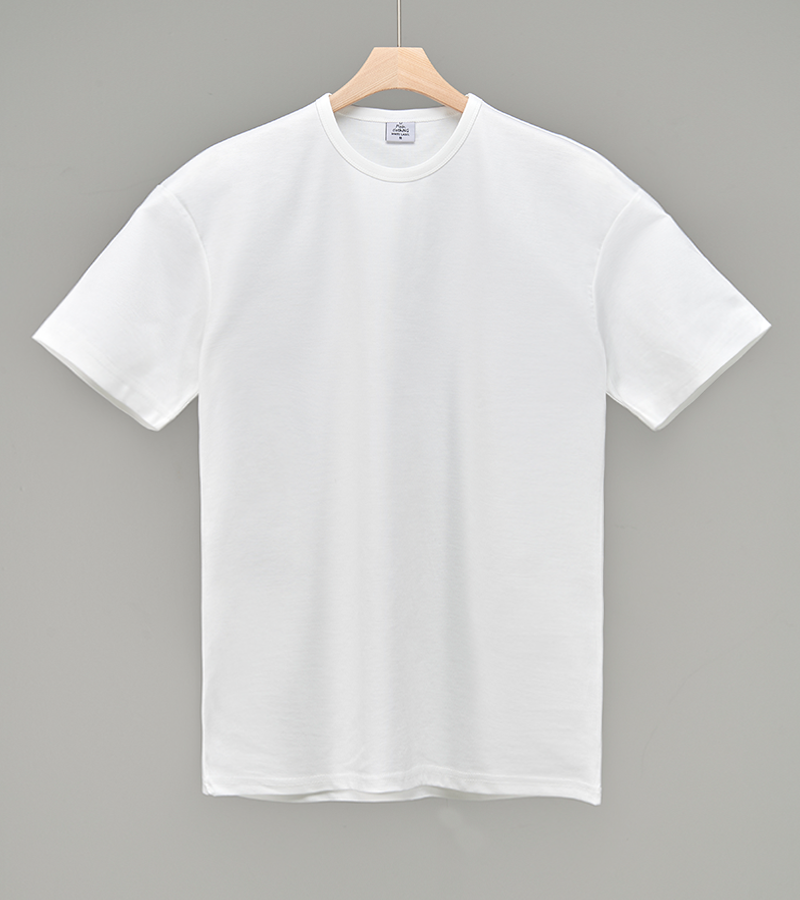 [실켓라인] 박스핏 크루넥 티셔츠