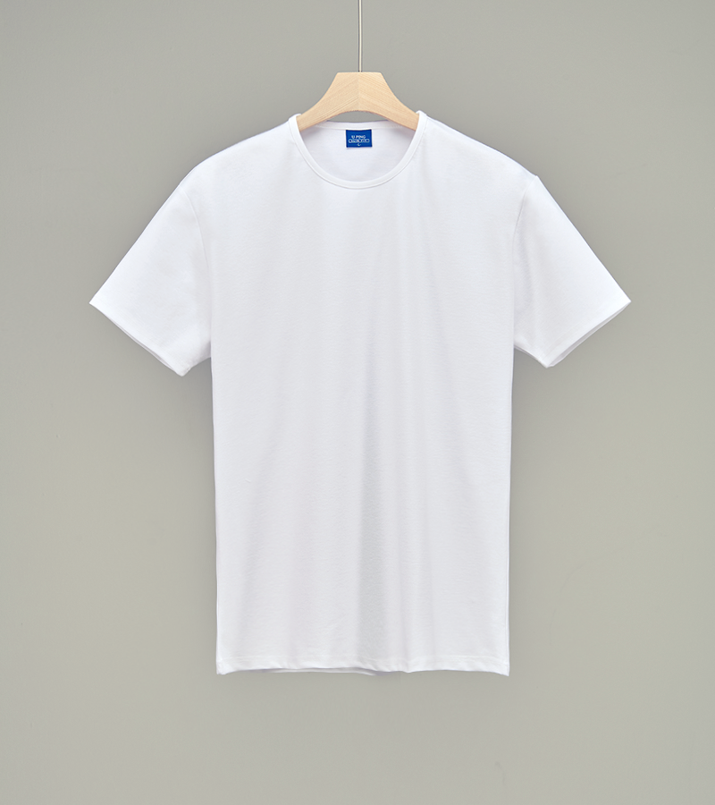 [실켓라인] 슬림핏 크루넥 티셔츠